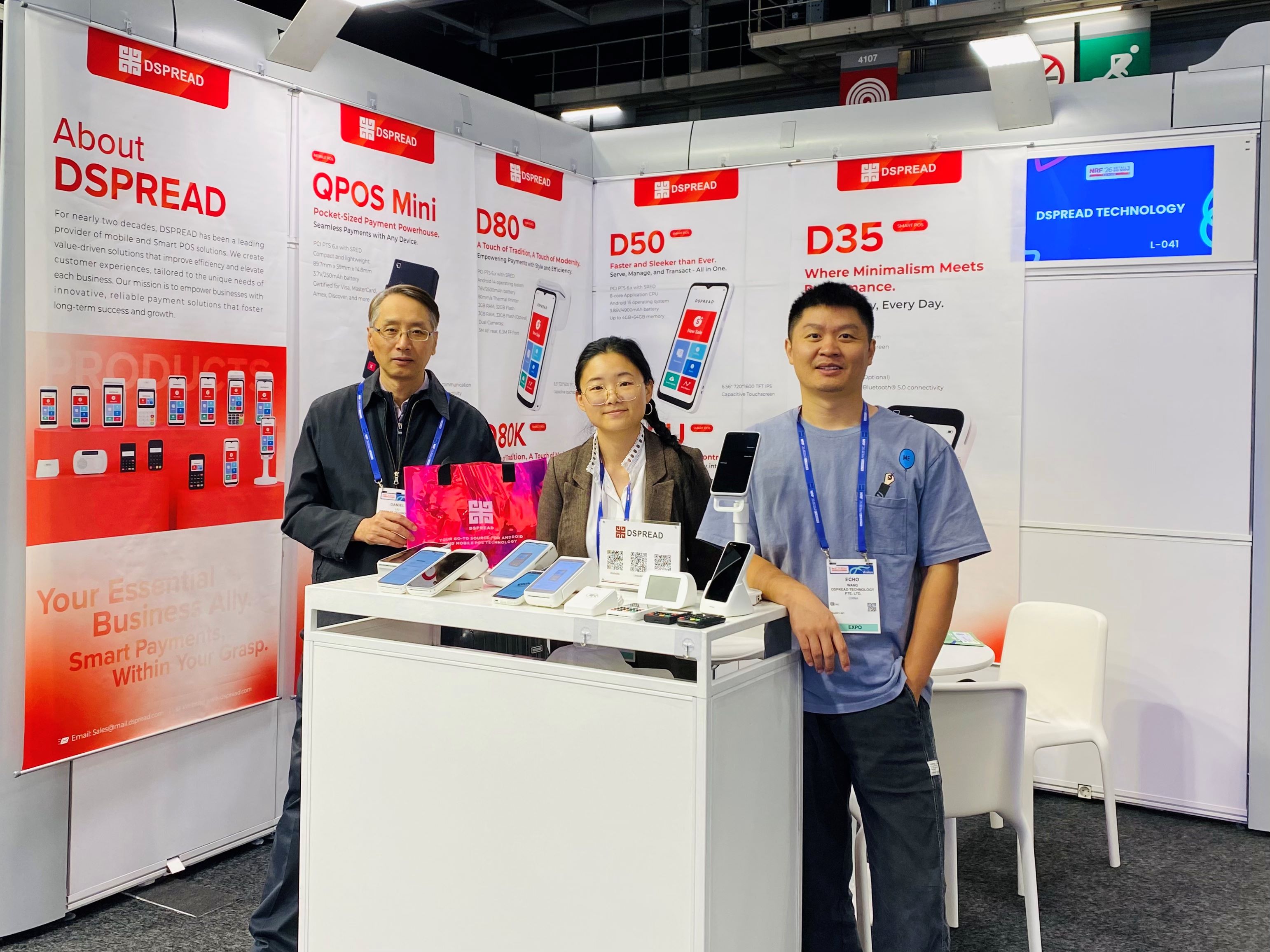 Dspread、NRF Retail's Big Show Europe 2026にて小売・決済業界の専門家らと交流